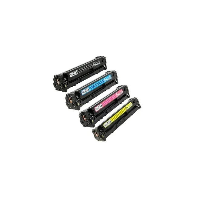 TONER COMPATIBLE CLOVER HP JET M251 MULTIPACK NEGRO / AMARILLO / CI...