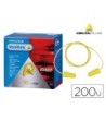 PROTECTOR AUDITIVO DELTA PLUS CONICO CON CORDON CAJA 200 PARES