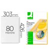 BOLSA DE PLASTIFICAR Q-CONNECT 303 X 426 MM 80 MC DIN A3 MATE CAJA ...