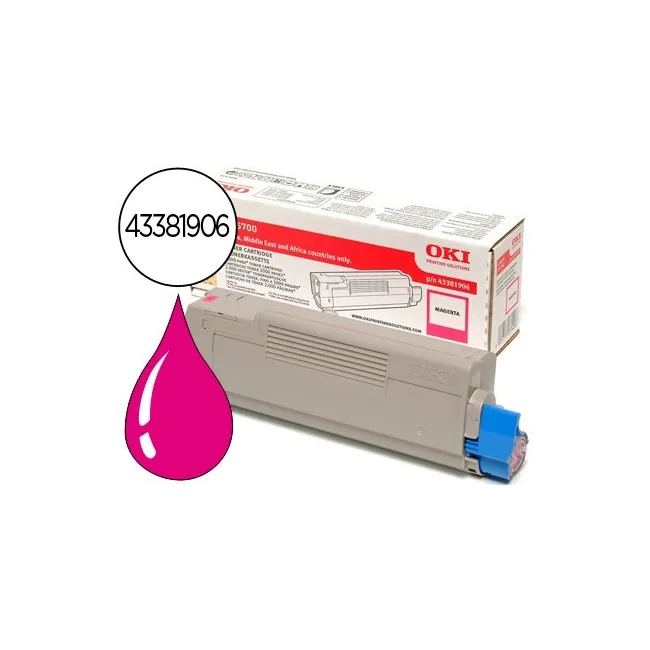 TONER OKI C5600/5700 MAGENTA -2.000 PAG-