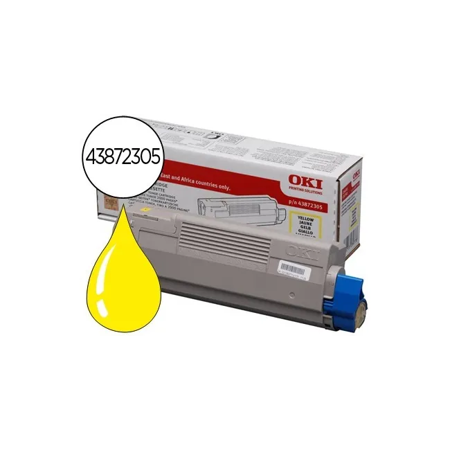 TONER OKI C5650/5750 AMARILLO 2000 PAG TYPE C11