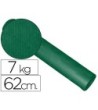 PAPEL FANTASIA KRAFT LISO KFC -BOBINA 62 CM -7 KG -COLOR VERDE