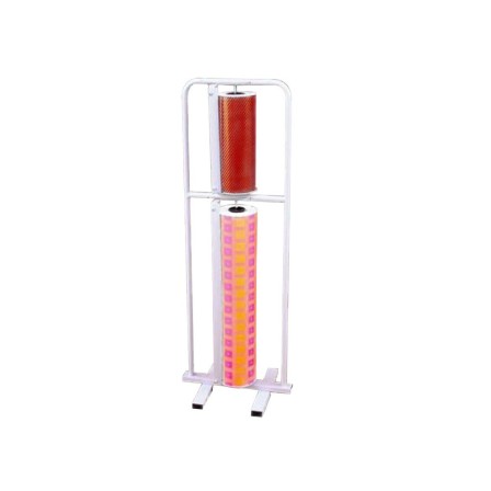 PORTARROLLO METAL DE SUELO VERTICAL CORTA PAPEL PARA BOBINAS DE 64-...