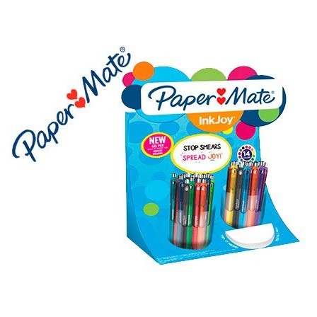 BOLIGRAFO PAPER MATE INKJOY RETRACTIL GEL PEN TRAZO 0,7 MM EXPOSITO...
