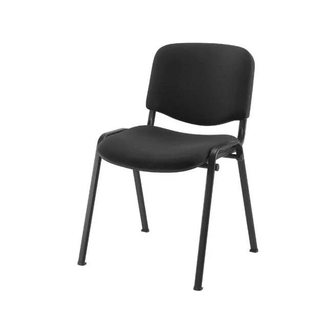 SILLA APILABLE Q-CONNECT BRAZOS CORTOS TAPIZADA SIN RUEDAS 910MM AL...