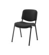SILLA APILABLE Q-CONNECT BRAZOS CORTOS TAPIZADA SIN RUEDAS 910MM AL...