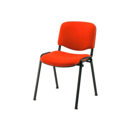 SILLA APILABLE Q-CONNECT BRAZOS CORTOS TAPIZADA SIN RUEDS 810 MM AL...
