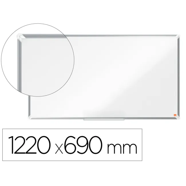 PIZARRA BLANCA NOBO PREMIUM PLUS ACERO VITRIFICADO FORMATO PANORAMI...
