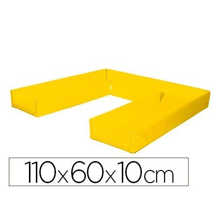 COLCHON DE DORMIR SUMO DIDACTIC PLEGABLE 110X60X10 CM AMARILLO