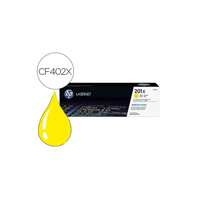 TONER HP 201X LASERJET PRO M252 / MFP M277 AMARILLO 2.300 PAG