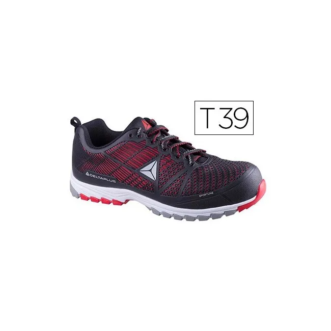 ZAPATOS DE SEGURIDAD DELTAPLUS DE POLIURETANO Y MALLA AIREADA S1P N...