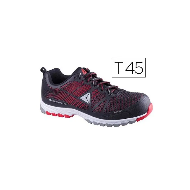 ZAPATOS DE SEGURIDAD DELTAPLUS DE POLIURETANO Y MALLA AIREADA S1P N...