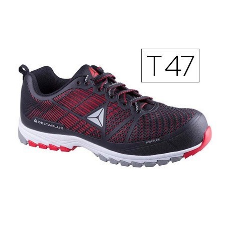 ZAPATOS DE SEGURIDAD DELTAPLUS DE POLIURETANO Y MALLA AIREADA S1P N...
