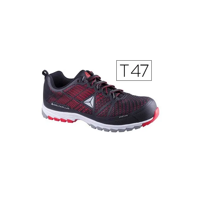 ZAPATOS DE SEGURIDAD DELTAPLUS DE POLIURETANO Y MALLA AIREADA S1P N...