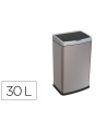 PAPELERA METALICA Q-CONNECT CON SENSOR AUTOMATICO CAPACIDAD 30 LITR...
