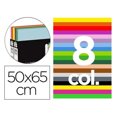 CARTULINA GUARRO 50X65 CONTENIDO "A"- EXPOSITOR SOBREMESA