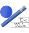 PAPEL KRAFT VERJURADO LIDERPAPEL AZUL 150MT 65KG BOBINA 10KG