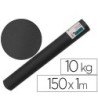 PAPEL KRAFT VERJURADO LIDERPAPEL NEGRO 150MT 65GR BOBINA 10KG