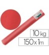 PAPEL KRAFT VERJURADO LIDERPAPEL ROJO 150MT 65GR BOBINA 10KG