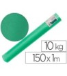 PAPEL KRAFT VERJURADO LIDERPAPEL VERDE MUSGO 150MT 65GR BOBINA 10KG