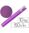 PAPEL KRAFT VERJURADO LIDERPAPEL VIOLETA 150MT 65GR BOBINA 10KG