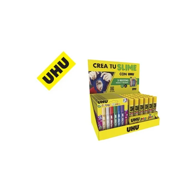 EXPOSITOR UHU CREA TU SLIME SOBREMESA 175X325X200 MM