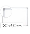 PIZARRA BLANCA Q-CONNECT MELAMINA MARCO DE ALUMINIO 180X90 CM