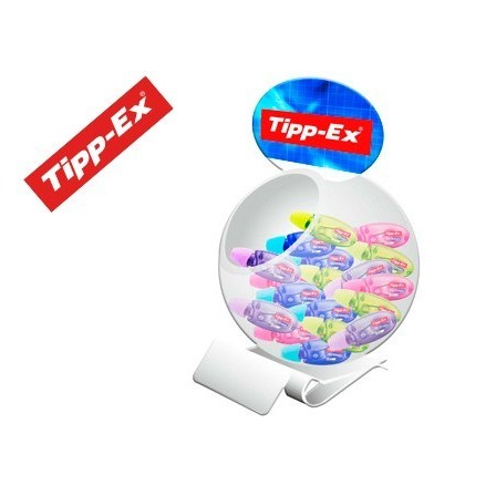 CORRECTOR TIPP-EX MICRO TAPE TWIST 6MTX5MM EXPOSITOR 60 UNIDADES