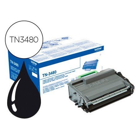 TONER BROTHER TN-3480 DCP-L5500DN / DCP-L6600DW / HL-L5000D / MFC-L...