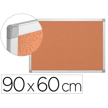 PIZARRA CORCHO Q-CONNECT MARCO DE ALUMINIO 150X100 CM EXTRA CORCHO ...