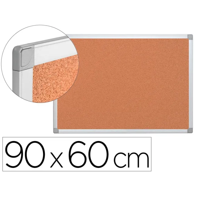 PIZARRA CORCHO Q-CONNECT MARCO DE ALUMINIO 150X100 CM EXTRA CORCHO ...