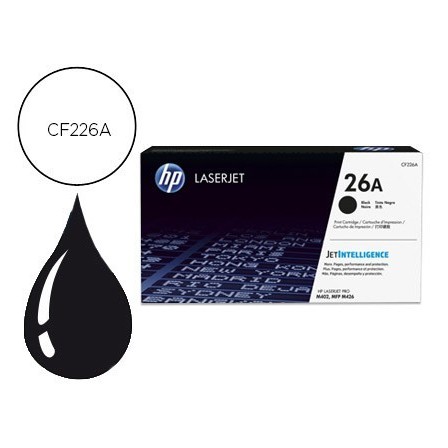 TONER HP CF226A LASERJET PRO M402D/M402DN/M402DW/M402N/MFP M426DW/M...