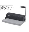 ENCUADERNADORA PARA ESPIRAL FELLOWES METAL 25 PERFORA 10 HOJAS TAMA...