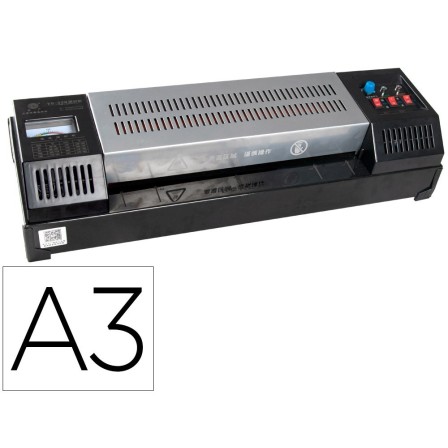 PLASTIFICADORA Q-CONNECT KF16918 PROFESIONAL RUGERIZADA CALIENTE DI...