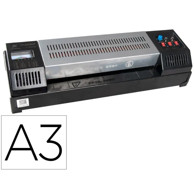PLASTIFICADORA Q-CONNECT KF16918 PROFESIONAL RUGERIZADA CALIENTE DI...