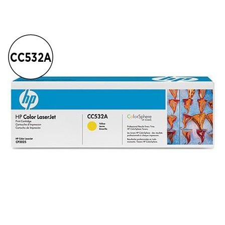 TONER HP LASERJET COLOR CP2025/CM2320 AMARILLO 2.800 PAG