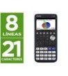 CALCULADORA CASIO FX-CG50 CIENTIFICA GRAFICA 8 LINEAS 21 CARACTERES...