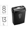 DESTRUCTORA DE DOCUMENTOS Q-CONNECT KF17972 CAPACIDAD DE CORTE 8 H ...