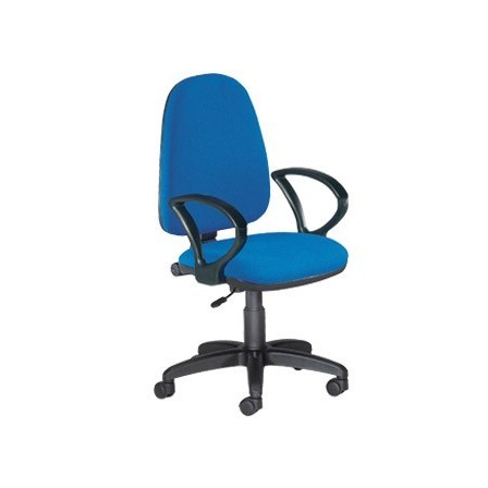 SILLA ROCADA CON BRAZOS COLOR AZUL DIAMETRO BASE 610 MM RESPALDO DE...