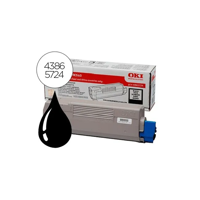 TONER OKI C5850/5950/MC560 NEGRO -8000PAG- TYPE C11