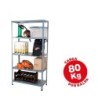 ESTANTERIA METALICA AR STORAGE 180X90X40 CM 5 ESTANTES 80 KG POR ES...