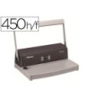ENCUADERNADORA PARA ESPIRAL METALICO FELLOWES ESP50 PERFORA 12 HOJA...