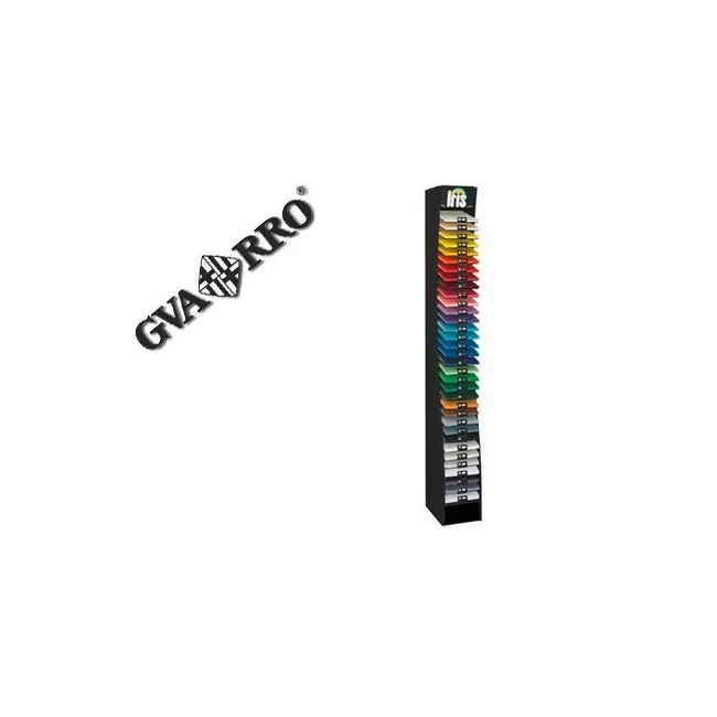 CARTULINA GUARRO DIN A4 185 GR CONTENIDO "C" 100 HOJAS X 12 COLORES