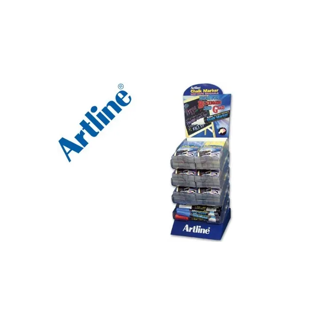 ROTULADOR ARTLINE PIZARRA VERDES-NEGRAS EPW-4-EXP COLORES SURTIDOS ...