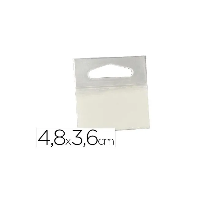COLGADOR CON ADHESIVO 3M HANG TAB 2180 ROLLO 1000 ETIQUETAS48X36 MM