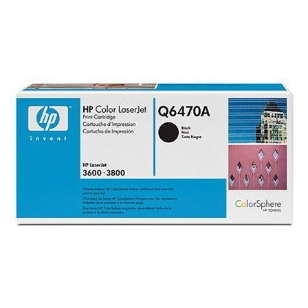 TONER HP LASERJET COLOR 3600/ 3800 NEGRO -MAS DE 6.000 PAG-