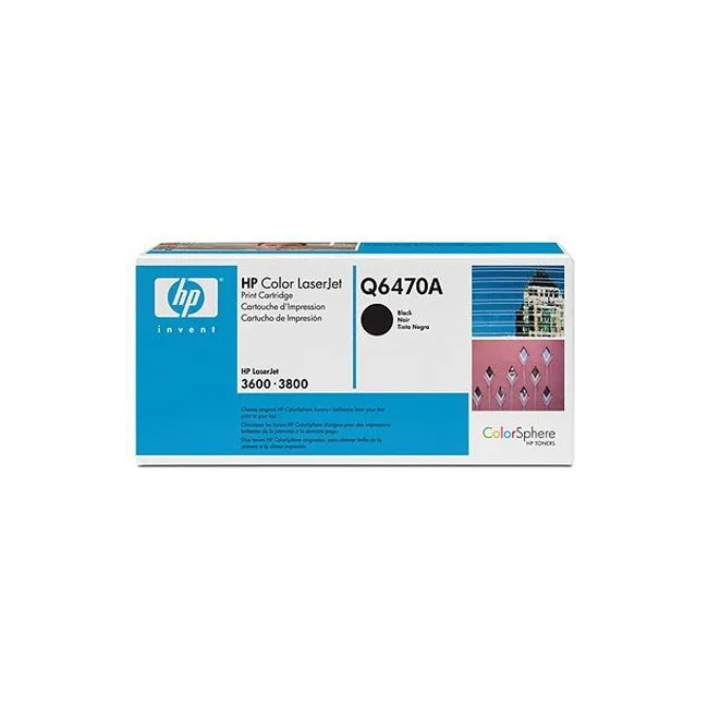 TONER HP LASERJET COLOR 3600/ 3800 NEGRO -MAS DE 6.000 PAG-