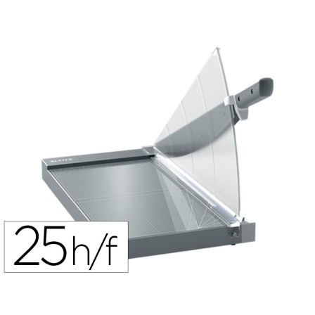 GUILLOTINA DE PALANCA LEITZ PRECISION OFFICE PRO A3 BASE CRISTAL LO...