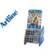 ROTULADOR ARTLINE MARCADOR PERMANENTE TINTA METALICA GAMA ORO Y PLA...
