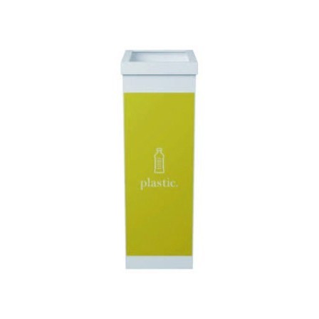 CONTENEDOR PAPELERA RECICLAJE PAPERFLOW CON TAPA POLIESTIRENO PARA ...